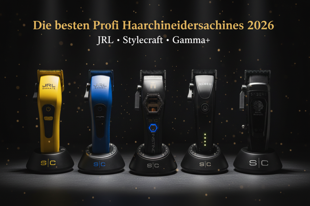 Die 7 besten Profi Haarschneidemaschinen für Barbiere (JRL, StyleCraft & Gamma+ Vergleich)