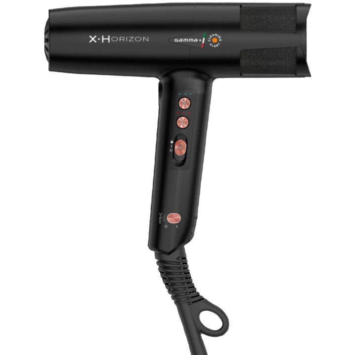 Gamma+ X Horizon Matt Black Haartrockner Ultraleichter Profi Haartrockner_GP1308