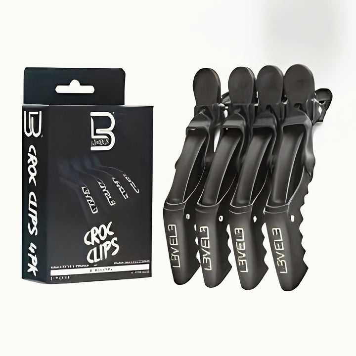 Hair Croc Clips Friseur matte Oberfläche für sicheren Halt auch mit Handschuhen