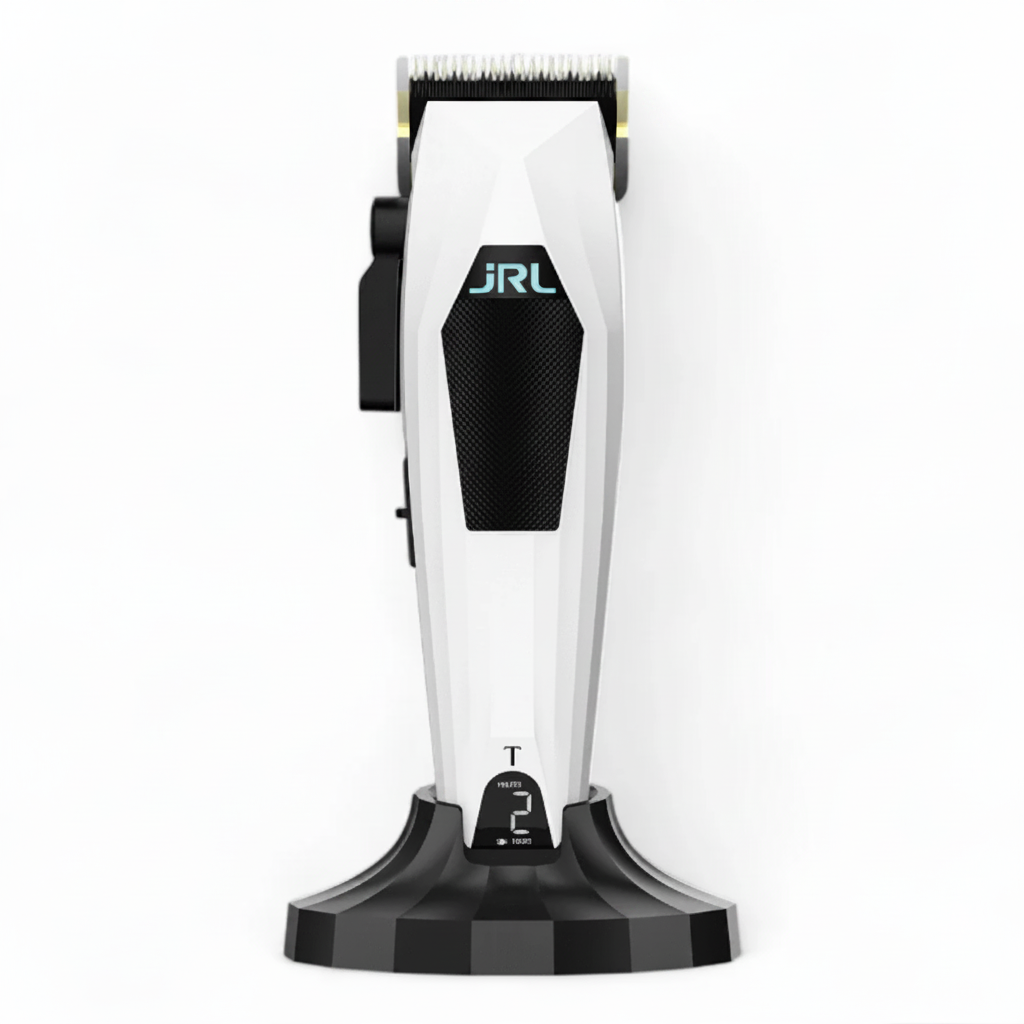JRL 3000C Hair Clipper Taper Blade Weiß – Profi Haarschneider kabelloser Barber Clipper