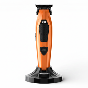 JRL Diamante 2025T Trimmer Orange – Frontansicht auf Ladestation