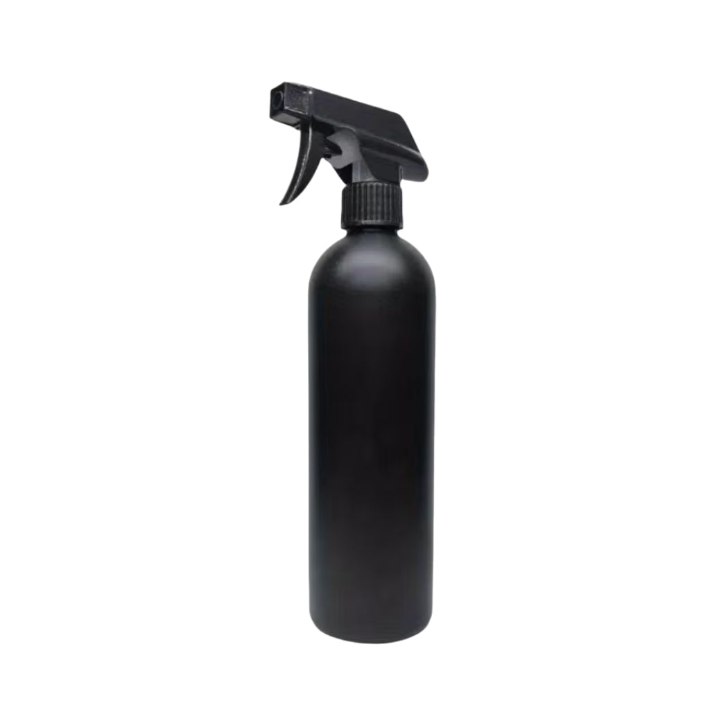 Profi Friseur Sprühflasche 500ml schwarz  nachfüllbar, für Barbershop und Salon