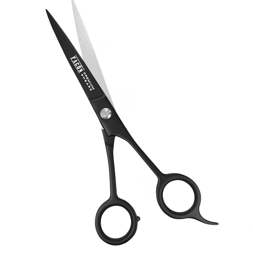 Haarschere 6,5 Zoll Barbershop ergonomischer Griff und scharfe Klinge