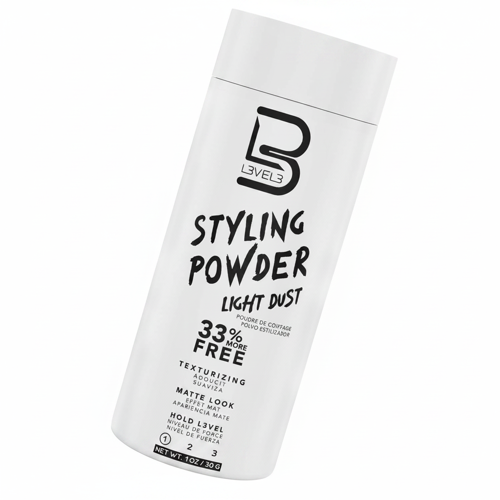L3VEL3 Light Dust Haarpuder Mattes Finish ohne Rückstände