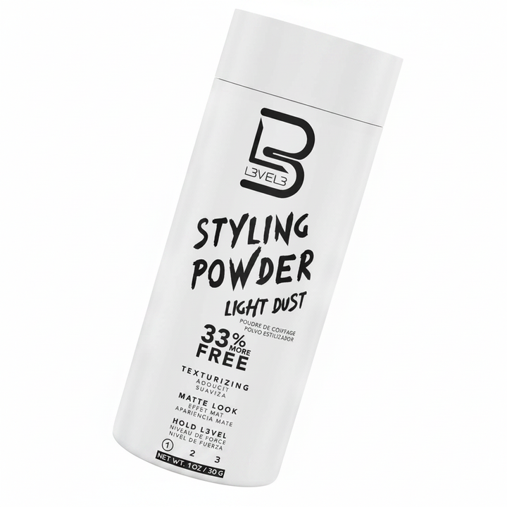 L3VEL3 Light Dust Haarpuder Mattes Finish ohne Rückstände